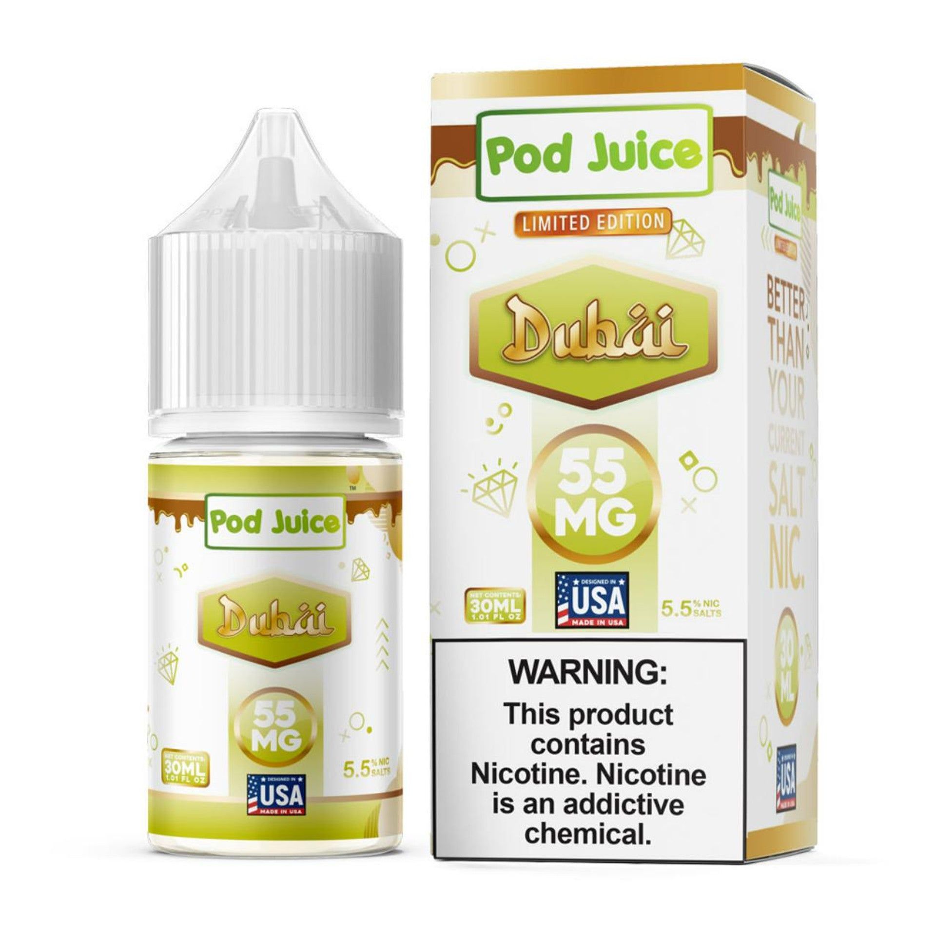 Dubai Pod Juice Salts 30mL thumbnail
